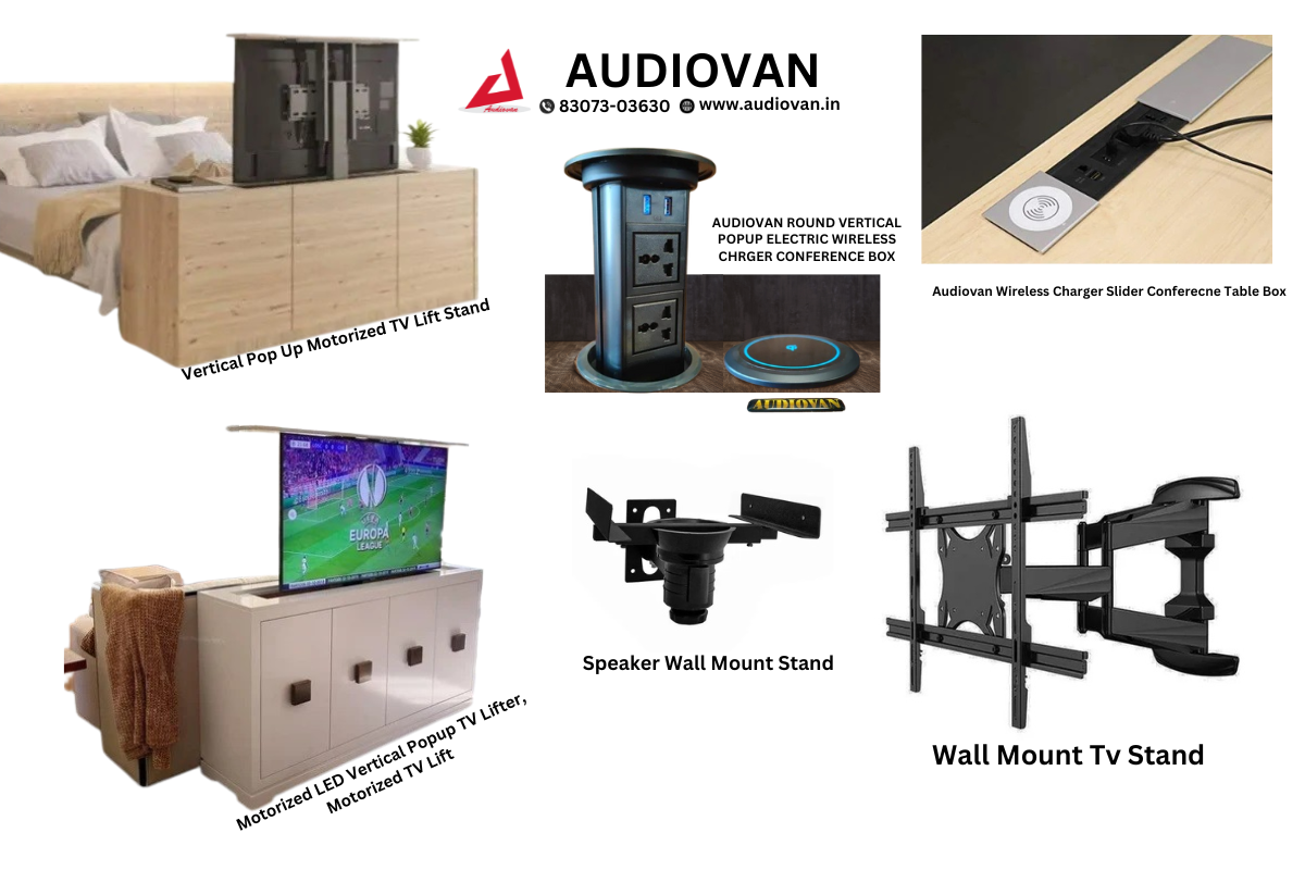 Immersive Flexibility: Unveiling the Audiovan 360 Degree Rotating TV Bracket