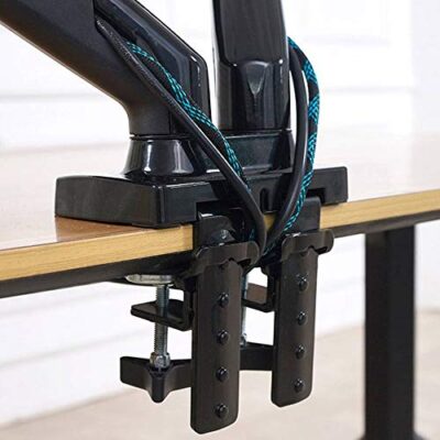 Audiovan Gas-Strut Dual Monitor Arm
