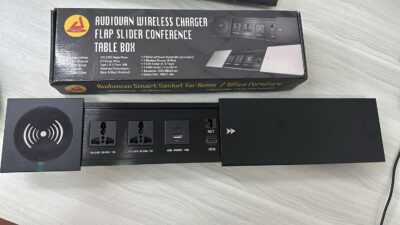 Audiovan Fast Charger Wireless Slider Electric Box