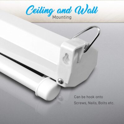 AUDIOVAN Manual Insta Lock Projector Screen